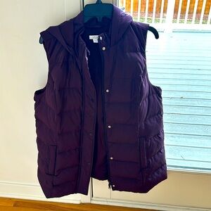 J Jill violet size large vest